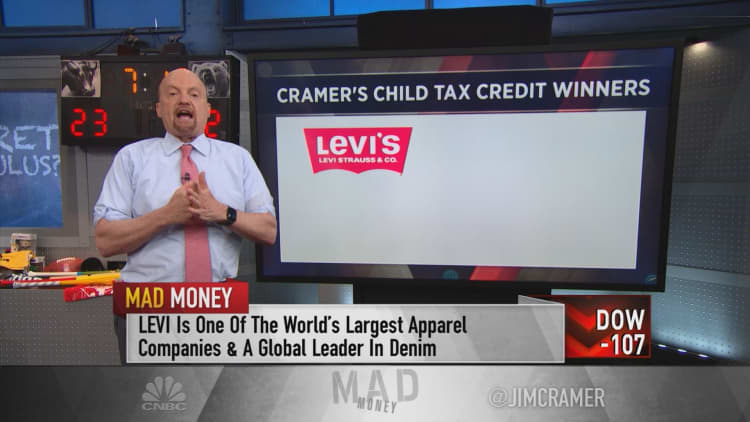 Jim Cramer stock picks to benefit from enhanced child tax credit