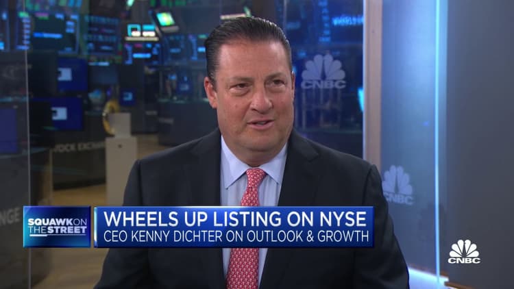 Wheels Up Founder and CEO talks about rising revenues and joining the NYSE