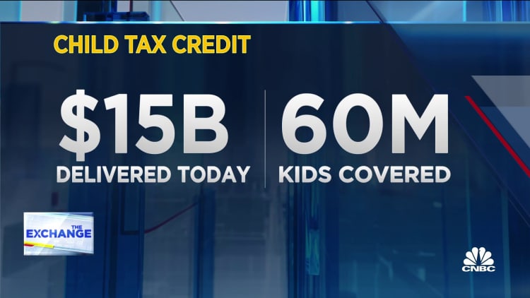 Child tax credits are coming to millions of U.S. families