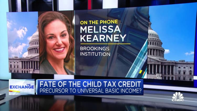 Is the Biden child tax credit a precursor to a universal basic income?