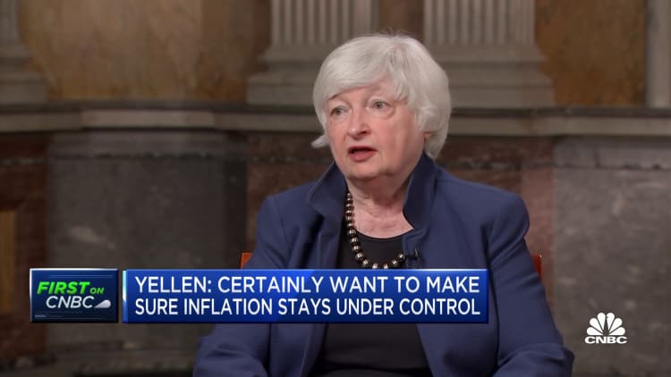 Treasury Sec. Janet Yellen: We'll have several more months of rapid inflation