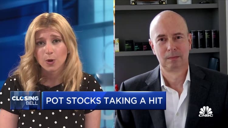 Our investor base is frustrated with the path to pot legalization, says Canopy CEO
