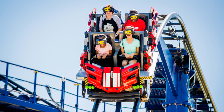 Theme parks and their fans still keen on high-tech, interactive tools developed during Covid