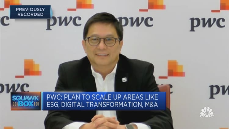 Here's where PwC is investing $3 billion, says its Asia-Pacific chairman