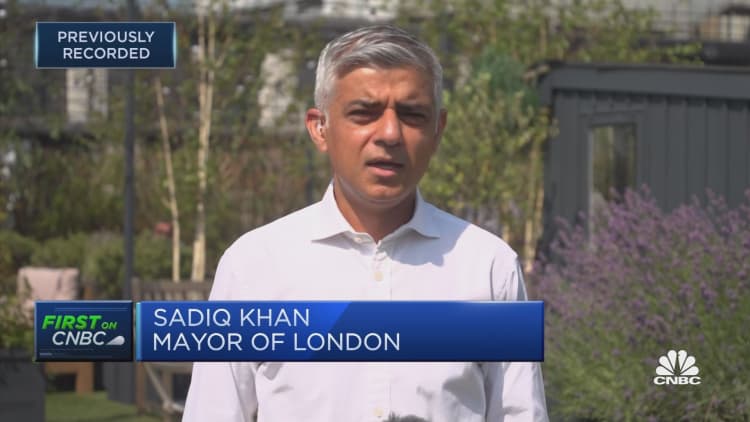 London mayor urges cautious optimism as Covid restrictions lift