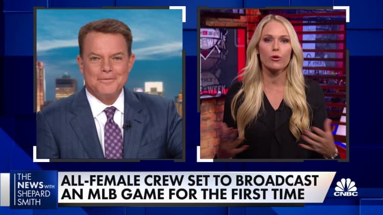 First all-female crew to broadcast MLB game