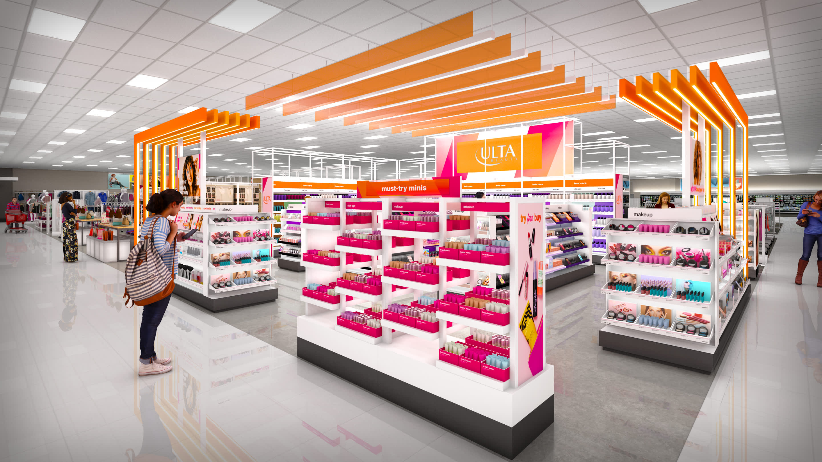 femte foretage skibsbygning Ulta Beauty's first mini shops will open in Target in August