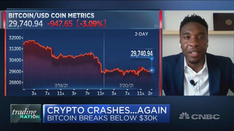 Bitcoin breaks below the critical $30,000 level — Two traders discuss where it's headed
