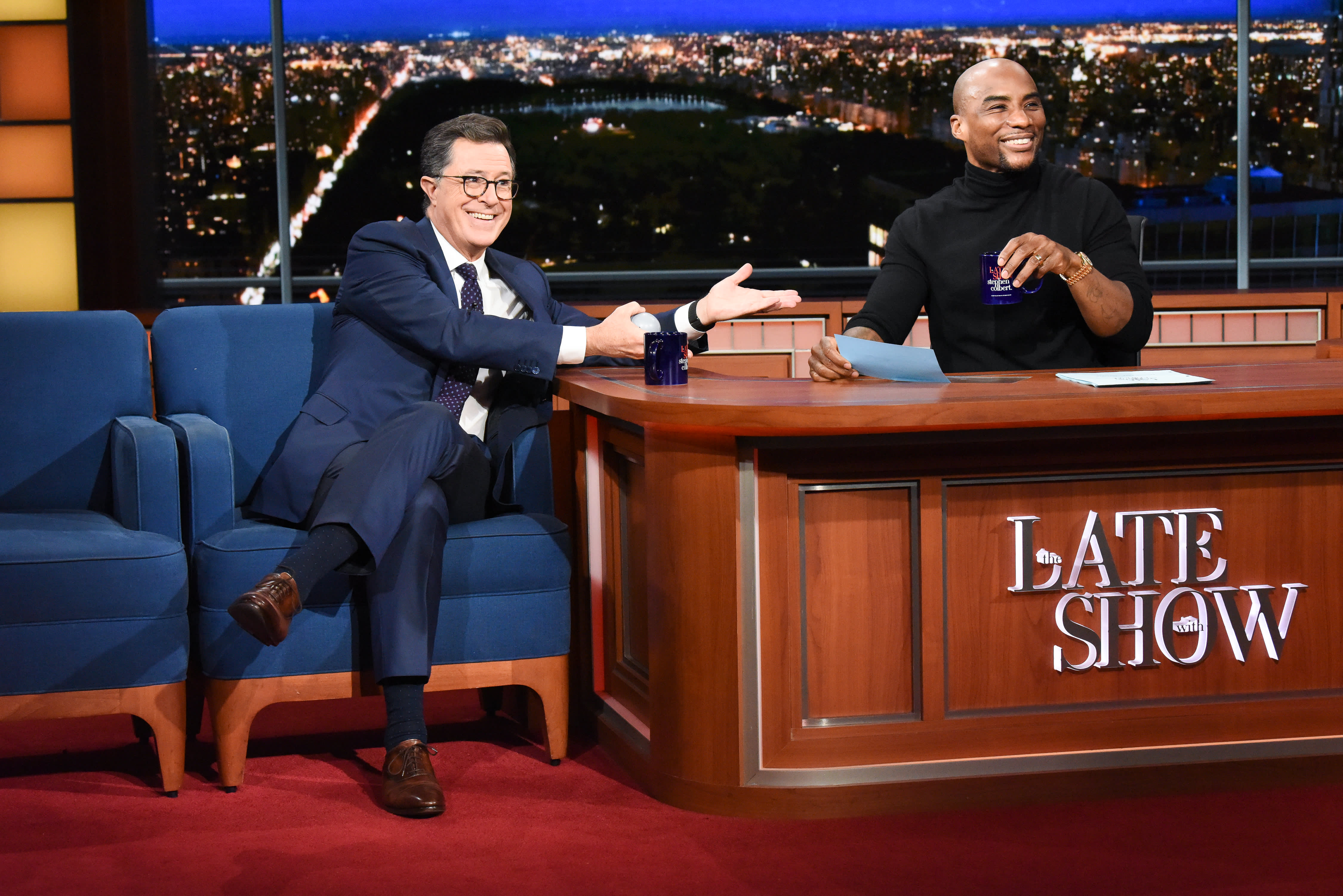 Charlamagne Tha God and Stephen Colbert to launch late night TV talk show on Comedy Central - CNBC
