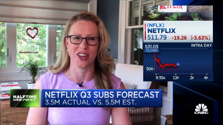 Netflix must retain subscribers to succeed, Saccocia says