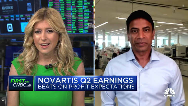 Novartis CEO: Demand has surged for therapeutics