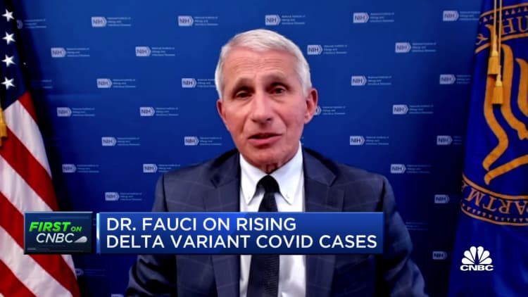 Watch Dr. Anthony Fauci on CNBC's Closing Bell