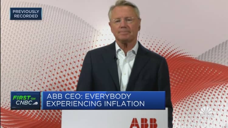 Our markets remain strong despite rising material prices, ABB CEO says