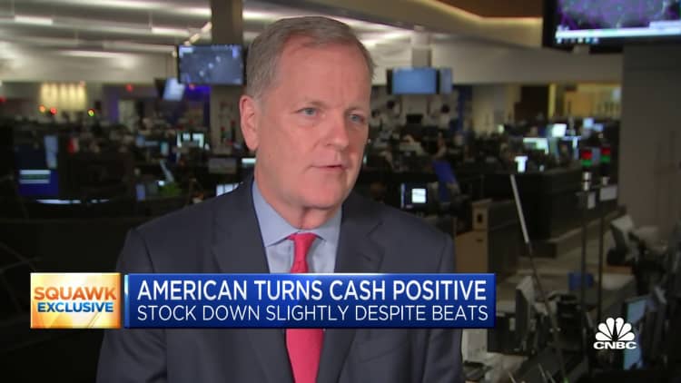 American Airlines CEO on strong second-quarter earnings amid recovery
