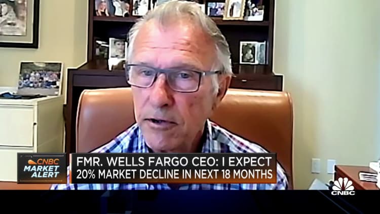 Former Wells Fargo CEO: I expect 20 percent market decline in next 18 months