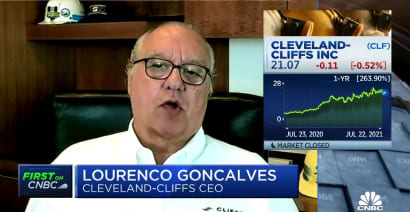 Cleveland Cliffs CEO doesn't see slowing in steel demand, which remains 'excellent'