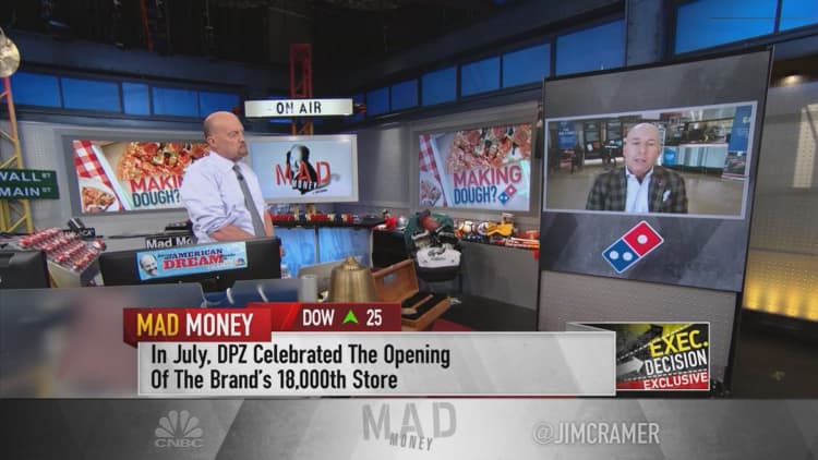Domino's CEO explains how the Covid reopening is helping fuel sales growth