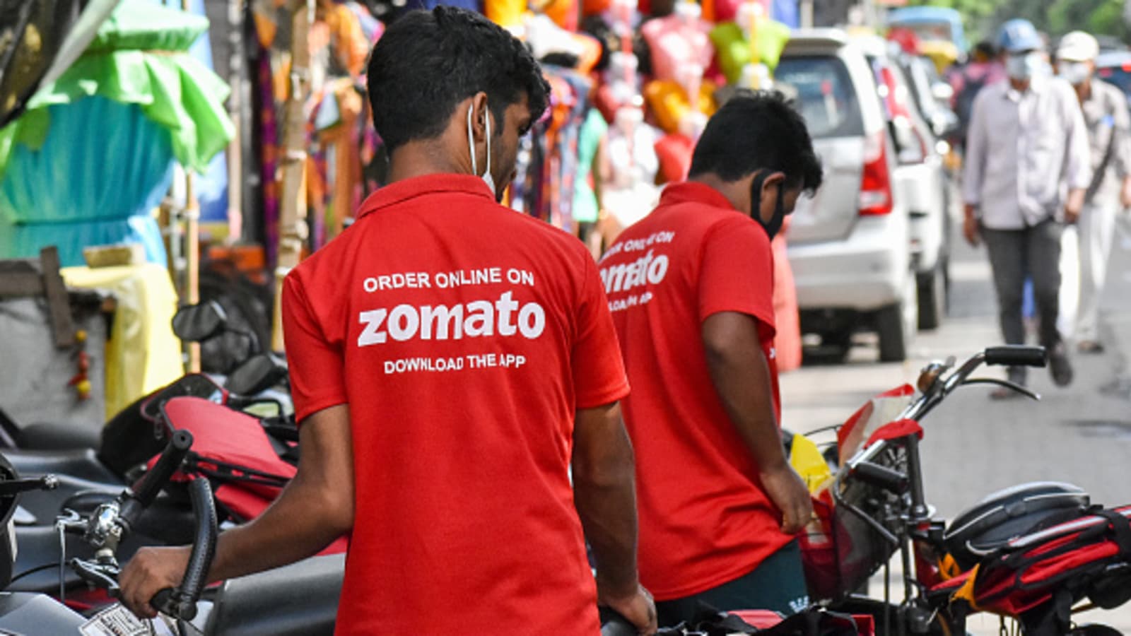 zomato ipo: shares of indian food delivery start-up surge in debut