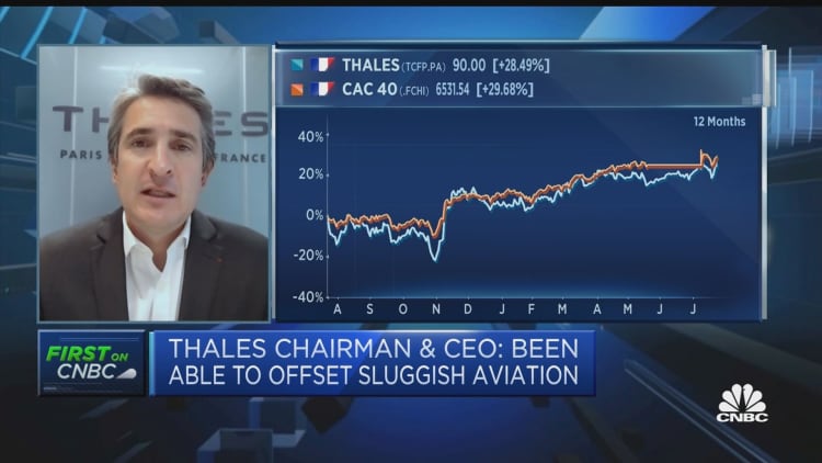See strong rebound in order intake: Thales chairman and CEO
