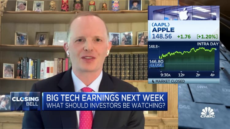 Tech stocks set up to do well following earnings reports next week
