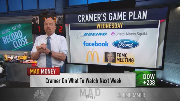 Cramer's game plan for the trading week of July 23