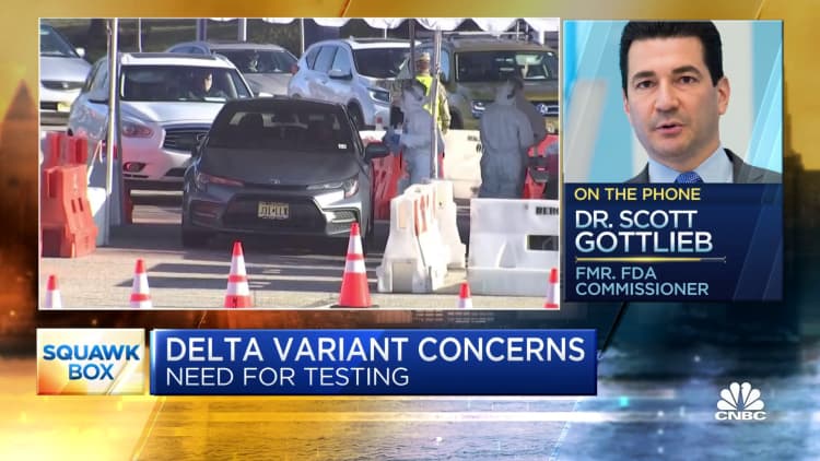 CDC isn't tracking breakthrough delta infections: Gottlieb on Covid