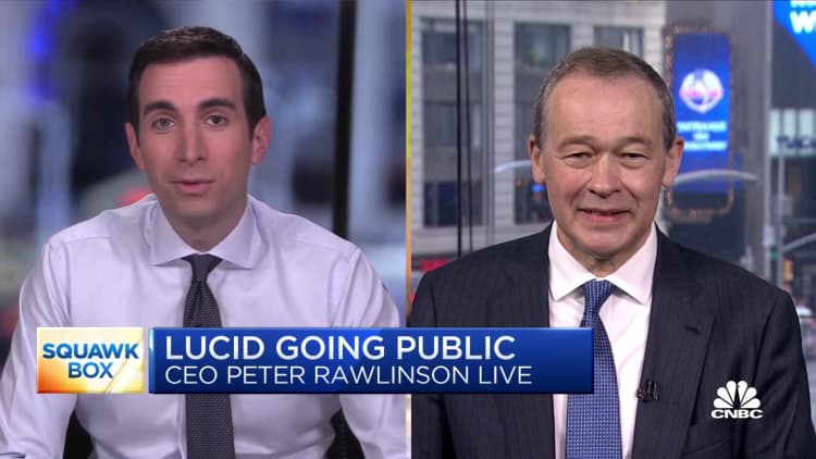 Lucid CEO on going public, future of electric vehicles