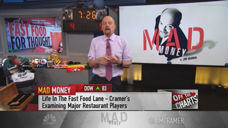 Jim Cramer: Three restaurant stock plays as Covid-19 cases tick up