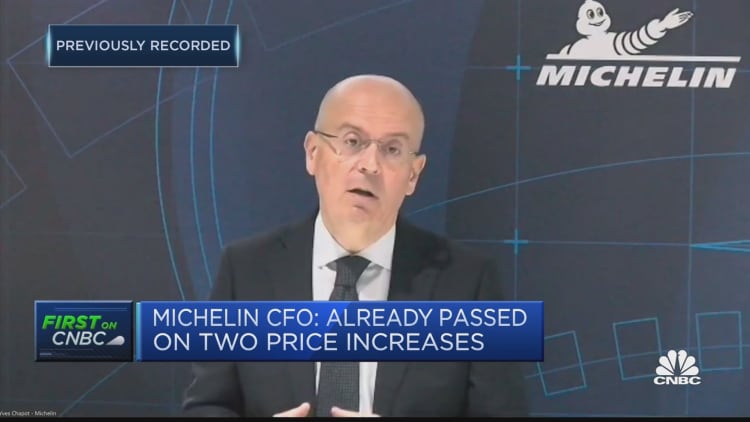 Michelin investing beyond tires and into hydrogen fuel cells, says CFO