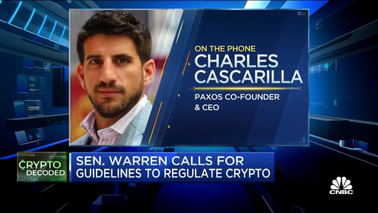 Paxos co-founder Charles Cascarilla on crypto regulation
