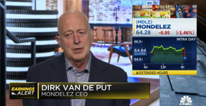 Watch CNBC's full interview with Mondelez CEO Dirk Van de Put