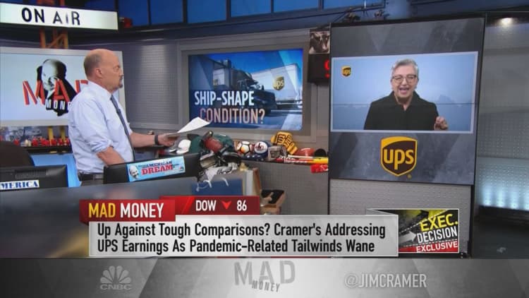 UPS CEO Carol Tome on slowdown in domestic deliveries