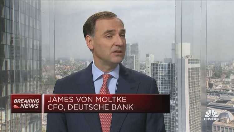 Seeing strong revenue and market share gains, Deutsche Bank CFO says