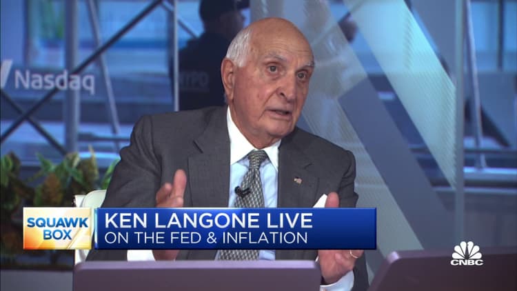 Why billionaire investor Ken Langone says inflation isn't transitory