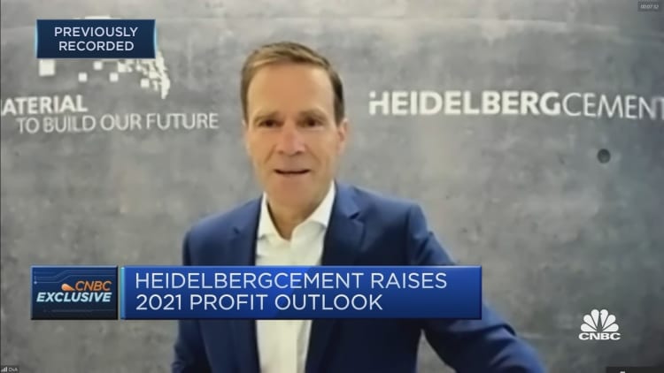 HeidelbergCement CEO: Strong first-half performance in 2021