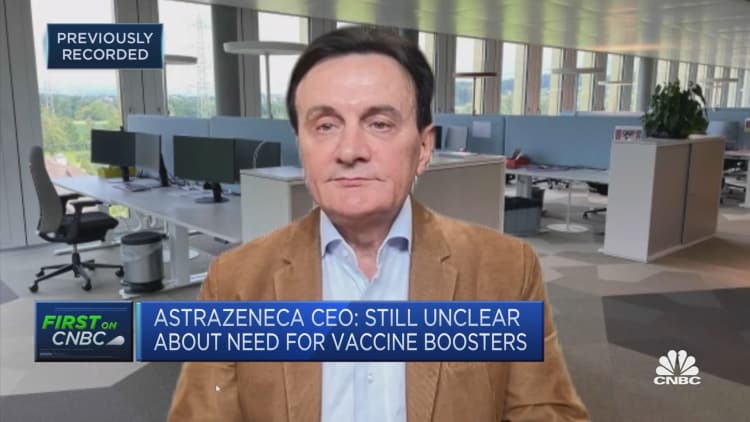 Not clear yet if we need a third booster for the vaccine: AstraZeneca CEO