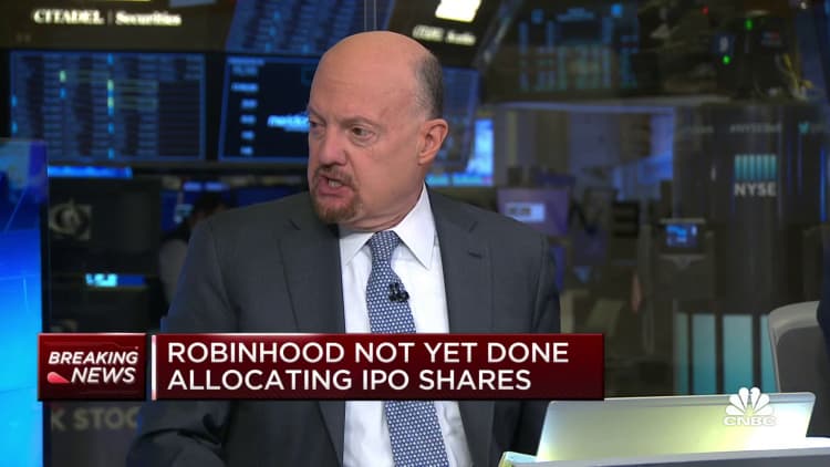 Jim Cramer on Robinhood IPO allocation troubles and Facebook earnings
