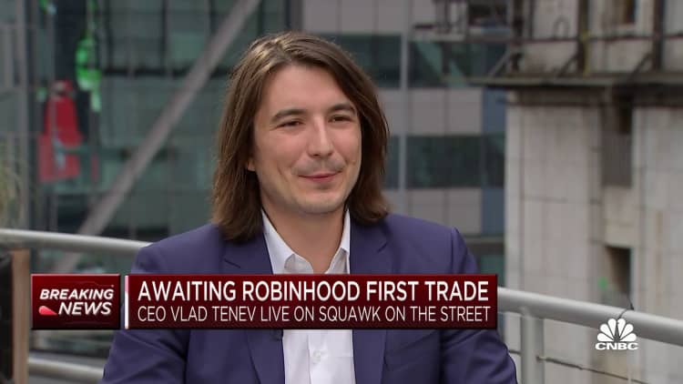 Robinhood CEO Vlad Tenev on the free-trading app going public