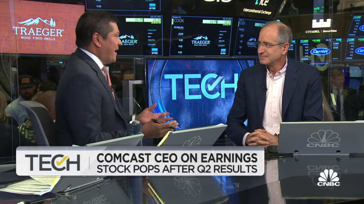 Comcast CEO Brian Roberts on the company's earnings and streaming business