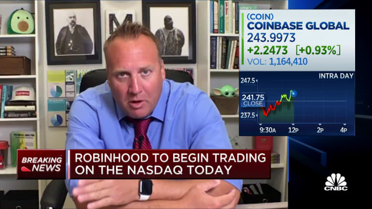 Robinhood is "online gambling" and not a good investment, Josh Brown says