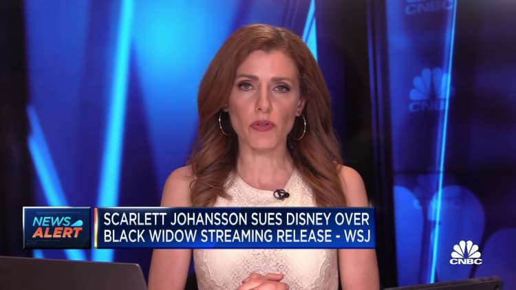 Scarlett Johansson Sues Disney Over 'Black Widow' Release - The New York  Times
