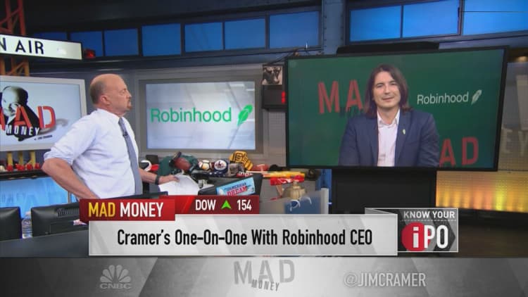 Robinhood CEO talks 'democratization of finance' after stock's Nasdaq debut