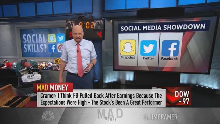 Jim Cramer says this social media stock is the 'best pure growth story'