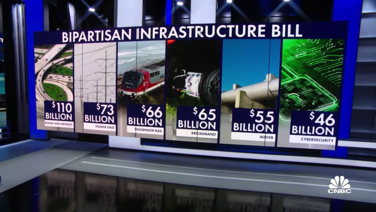 Senate reveals infrastructure bill