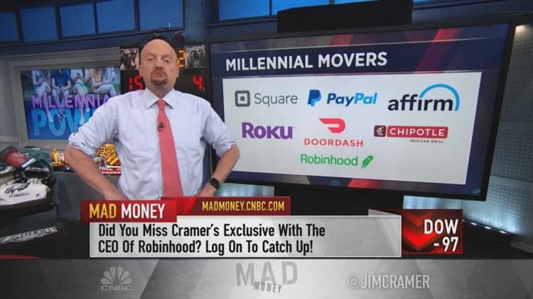 Here's why Jim Cramer recommends buying shares of Robinhood