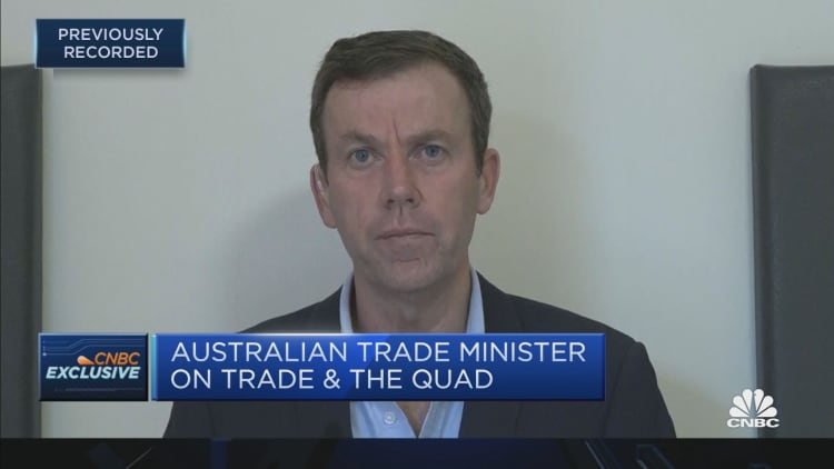 Australia's trade minister says it is keen on free trade agreement with India