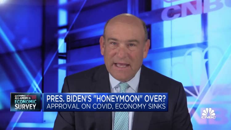 CNBC's All-America Economic Survey: Most approve Biden's handling of Covid, not economy