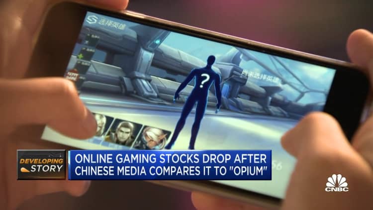 Chinese state media calls online gaming 'opium of the mind'
