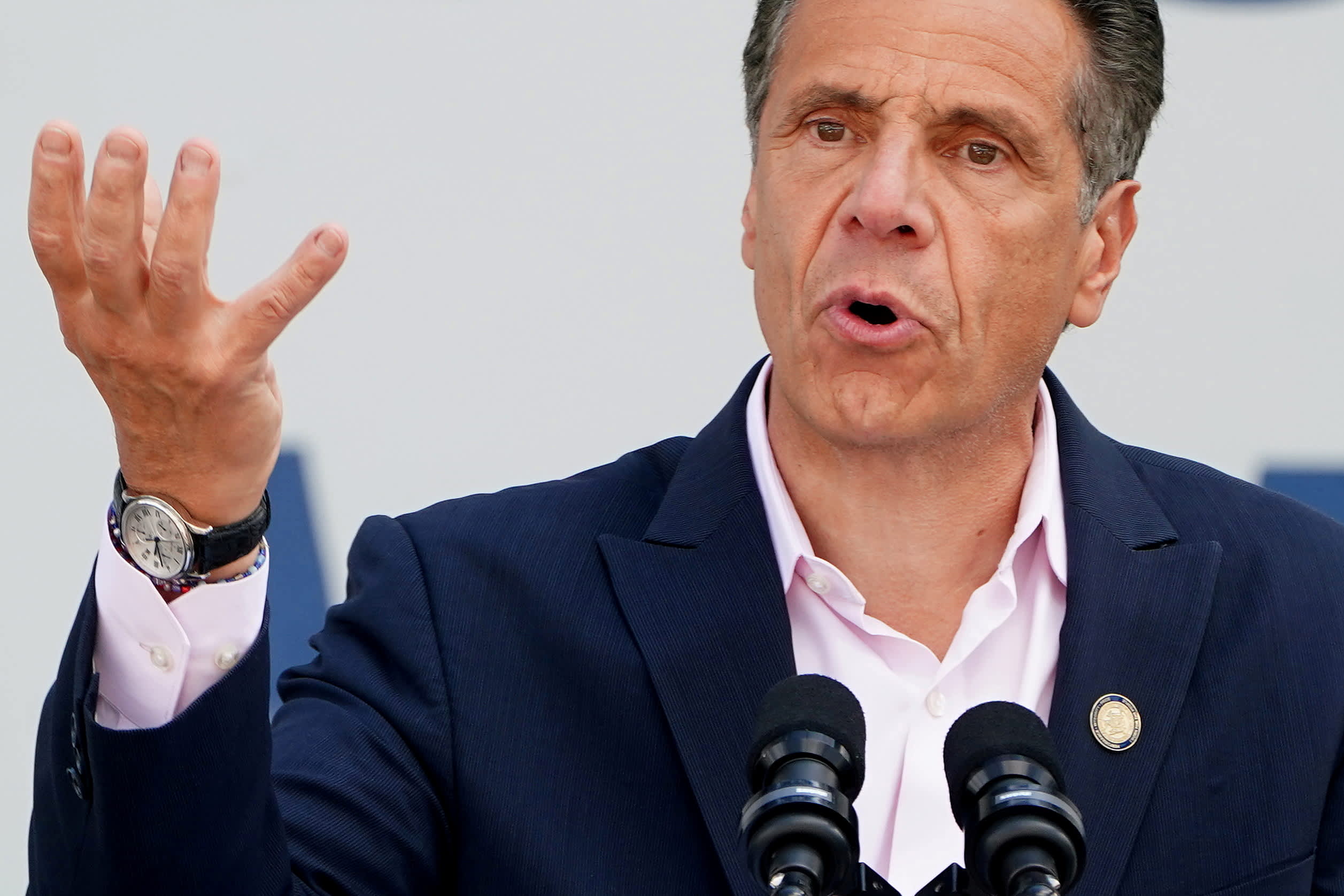 Executive assistant who accused New York Gov. Cuomo of groping speaks publicly