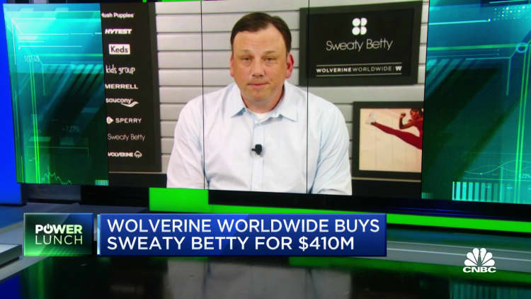 Sweaty Betty the perfect acquisition for us at this time: Wolverine Worldwide president